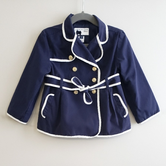 Janie and Jack Other - Janie & Jack Trimmed Trench Coat